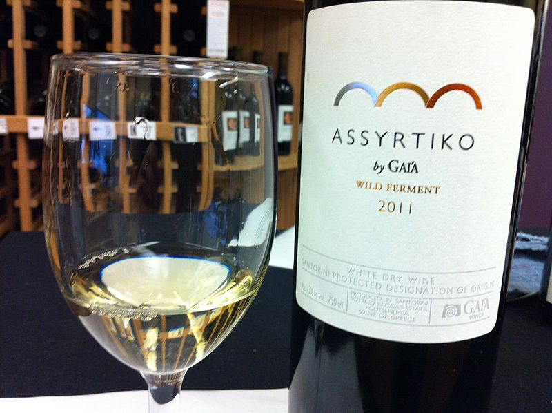 Wild ferment Assyrtiko
