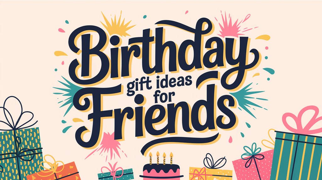 Birthday Gift Ideas for Friends