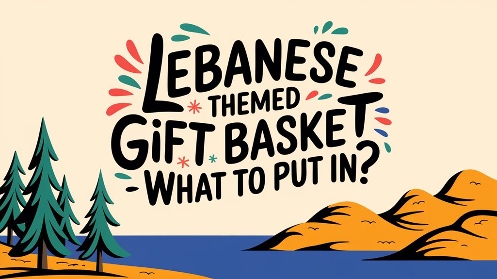 Lebanese Themed Gift Basket – What to Put In?