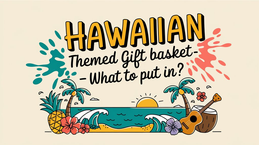 Hawaiian Themed Gift Basket – What to Put In?