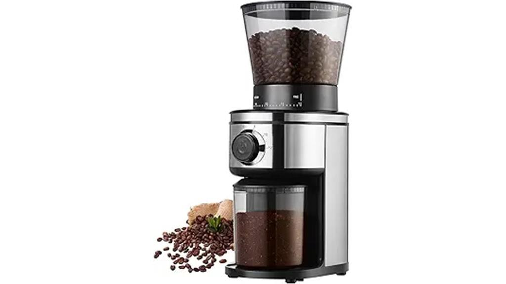 adjustable electric coffee grinder