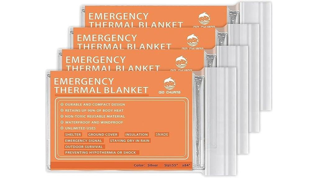 survival mylar thermal blankets
